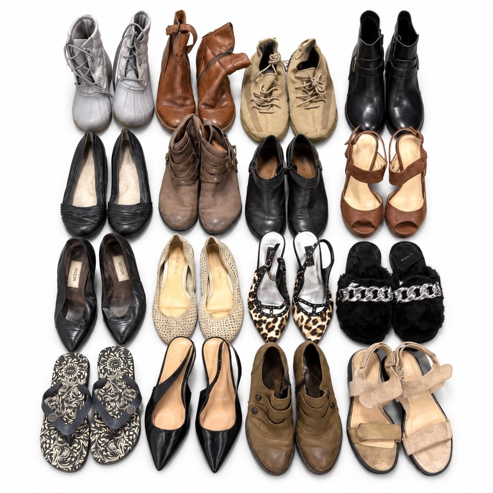 UGG, Bally, Vionic Women's Shoe Reseller Wholesale Bundle Lot 16 Pairs